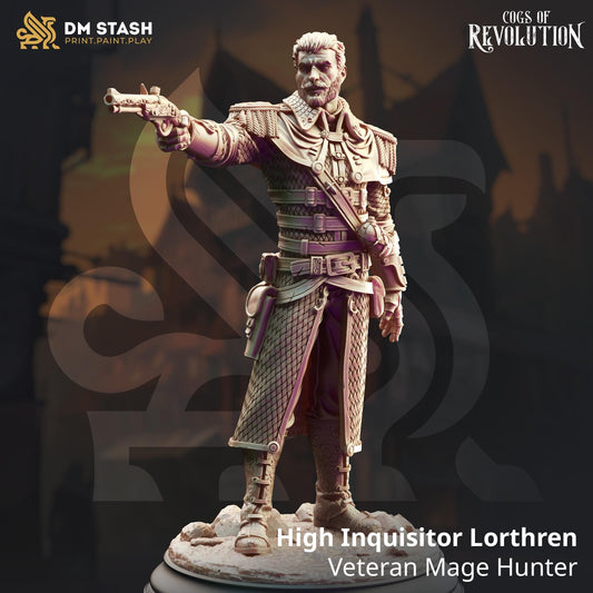 Veteran Mage Hunter Resin Miniature Figure product image