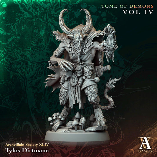 Tylos Dirtmane Resin Miniature Figure product image
