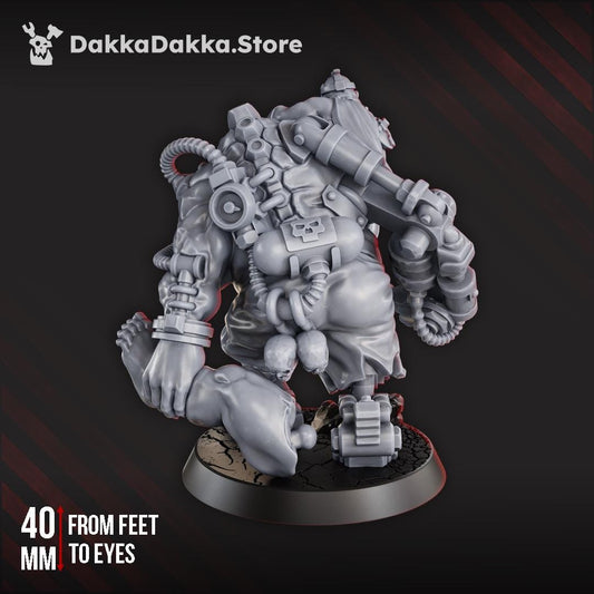 Grimwald, the Fused Twins Resin Miniature Figure alternate view 2