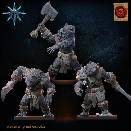Chaos Werebears Resin Boss Miniature product image