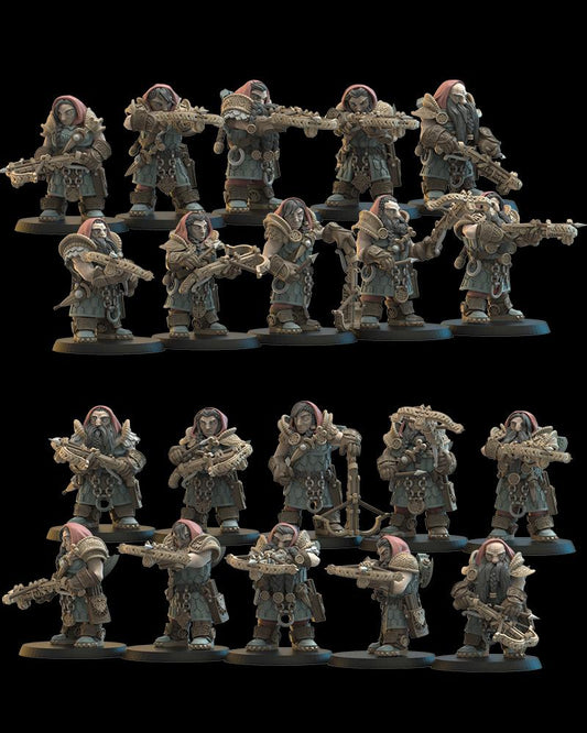 Dwarf Armbrost Guards Resin Upgrade Parts product image