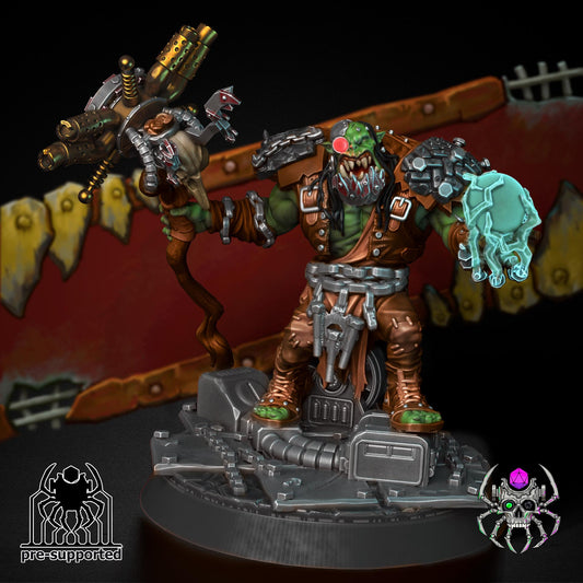 Storm Caller Ork Resin Miniature Figure product image