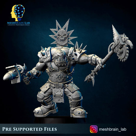 Ork Tank Hunter Boss Resin Upgrade Parts product image