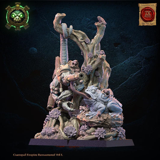 Lizard Kin Heroine Resin Boss Miniature product image