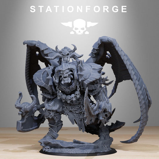Corrupted Demon Resin Boss Miniature - Stationforge Miniatures - Set 2 alternate view 2