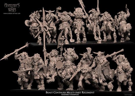 Warrior Beast Centaur Regiment Resin Miniatures Regiment product image