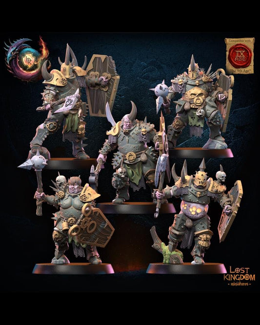 Gluttony Regiment x10 Resin Miniatures Regiment product image