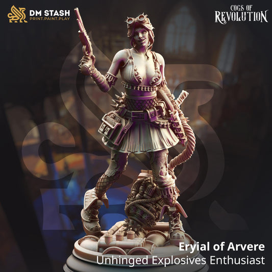 Unhinged Explosives Enthusiast Resin Miniature Figure product image