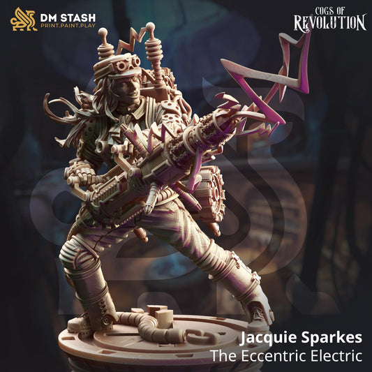 Eccentric Electric Resin Miniature Figure product image