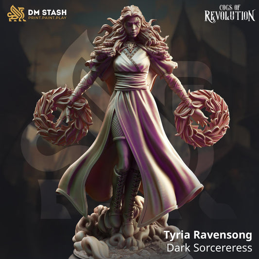 Dark Sorceress Resin Miniature Figure product image