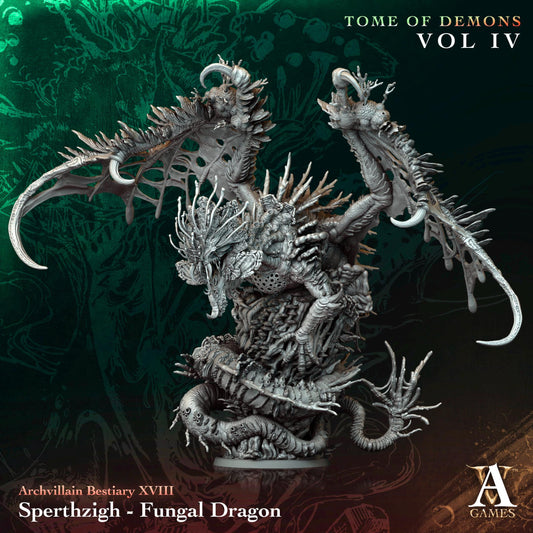 Fungal Dragon Resin Boss Miniature product image