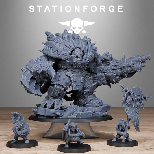 Da Grandest Orkaz Nutta Resin Miniature Figure product image