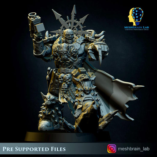 Doom Marine Squad, Resin Miniatures Set alternate view 2