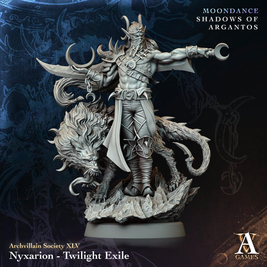 Nyxarion the Twilight Exile Resin Miniature Figure product image