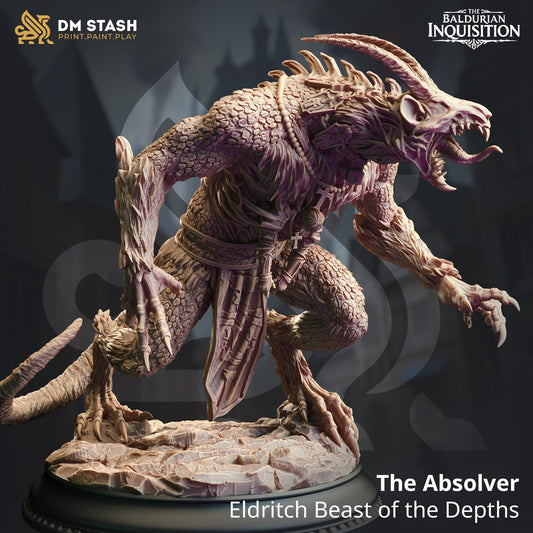 Eldritch Capra Abomination Resin Boss Miniature alternate view 2