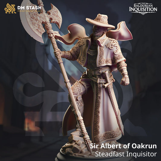 Inquisition Mage Slayer Resin Miniature Figure product image