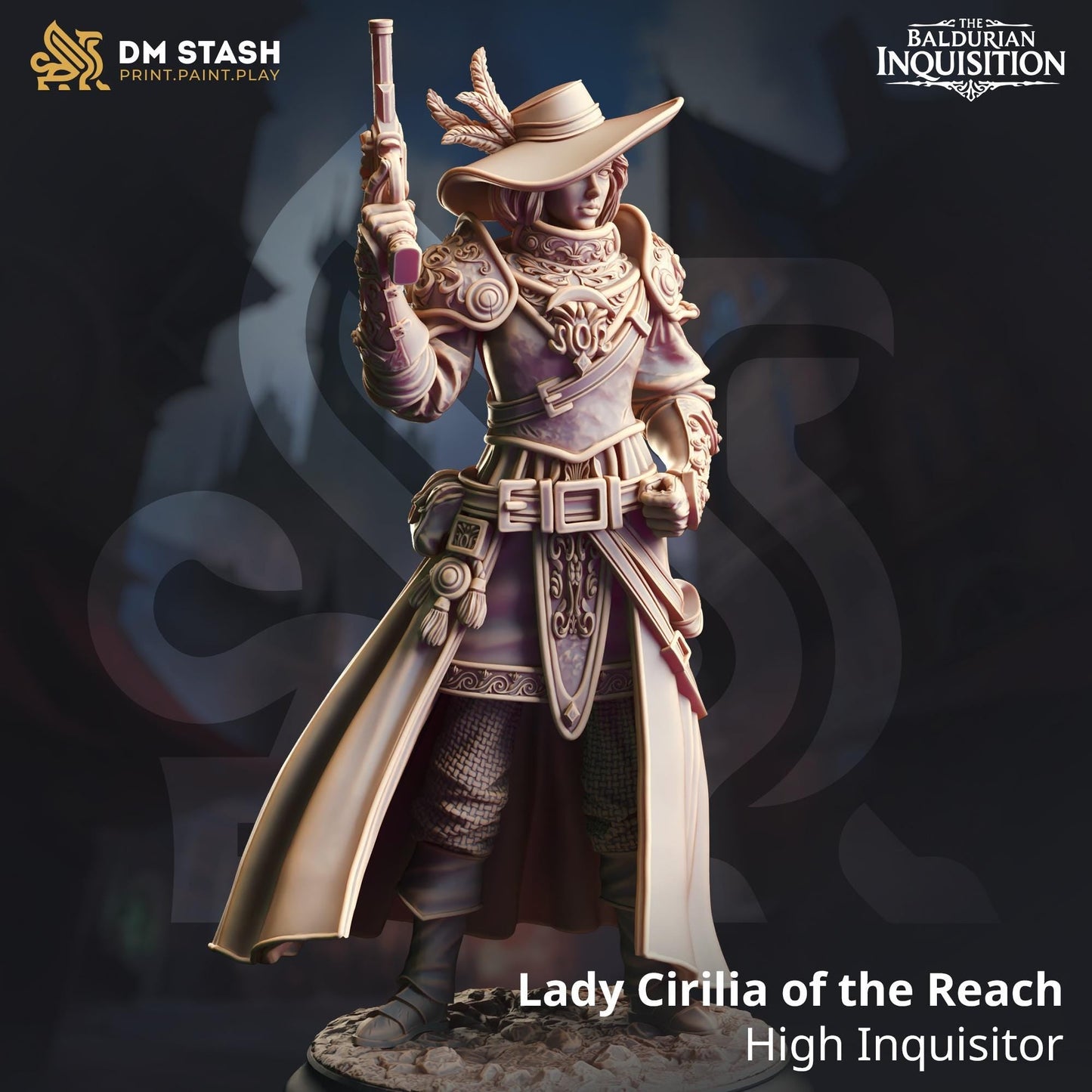 3D Printed High Inquisitor by DM Stash