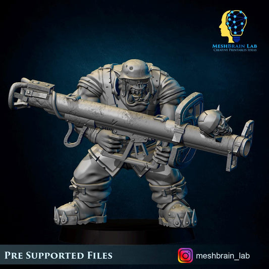 Ork Tank Hunter Resin Upgrade Parts product image