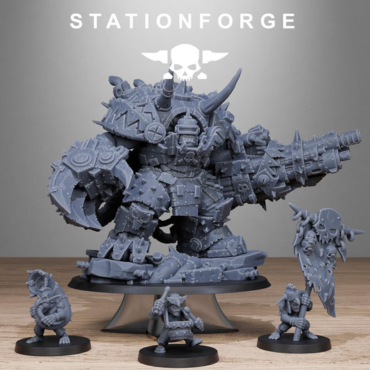 Da Grandest Orkaz Nutta Resin Miniature Figure alternate view 2