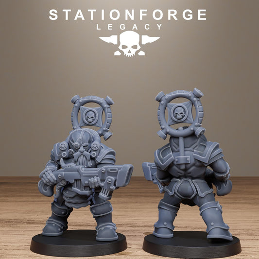 Ironvale Infantry Resin Miniature Figure alternate view 2