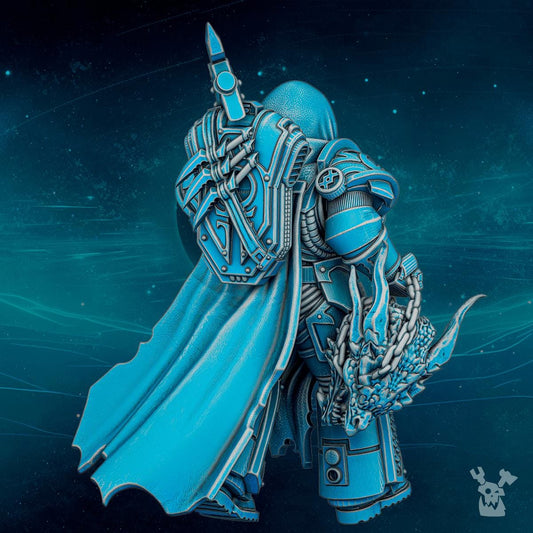 Scylla Beast Hunter Resin Boss Miniature alternate view 2