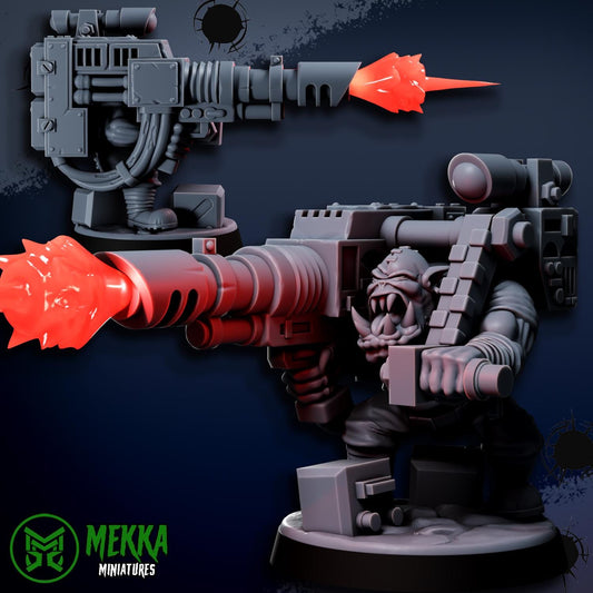 Giant Layzer Shoota Orc Resin Boss Miniature product image