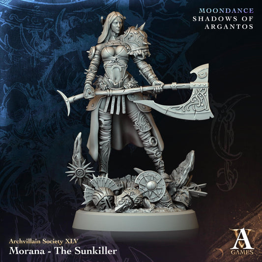 Morana the Sunkiller Resin Miniature Figure product image