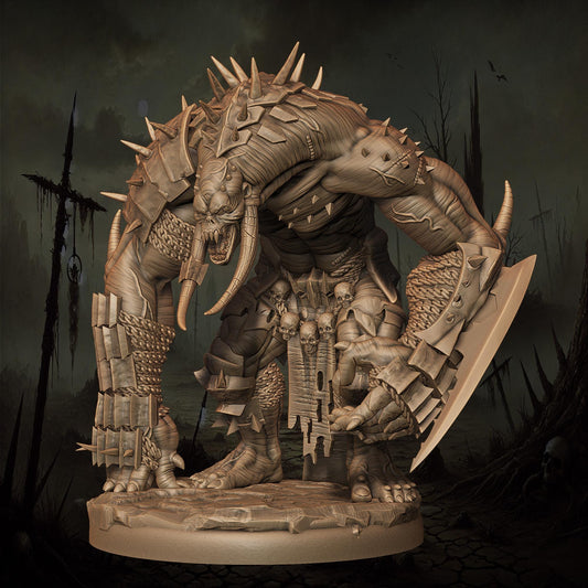Bonecrusher Troll Resin Boss Miniature product image