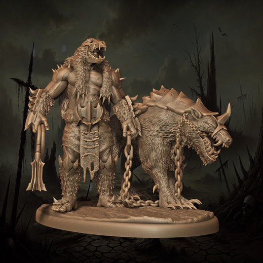 Orc Houndmasters Resin Miniatures Set product image