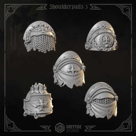 Eternal Crusader Shoulderpads #3 Resin Upgrade Parts product image