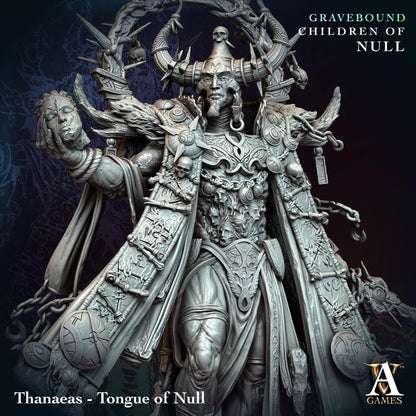 3D Printed Thanaeas - Tongue of Null by Archvillain Games