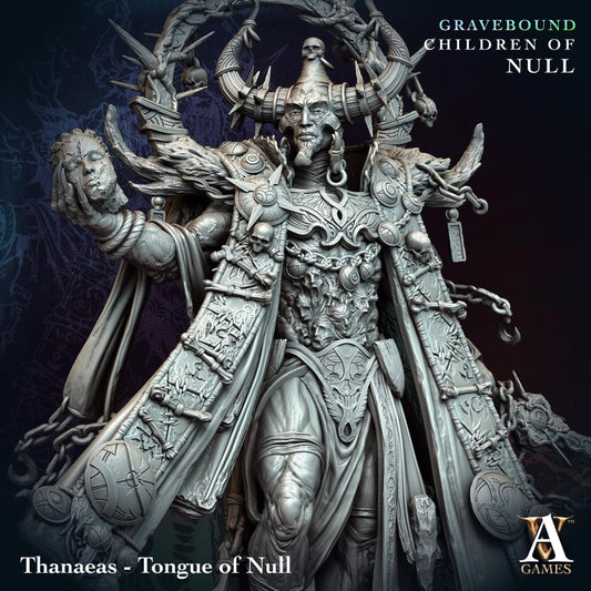 Thanaeas - Tongue of Null Resin Miniature Figure alternate view 2