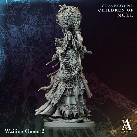 Wailing Omens Resin Miniatures Set alternate view 2