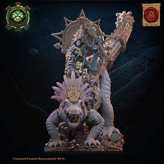 Tocih, Cuetzpalli Heroine Resin Boss Miniature product image