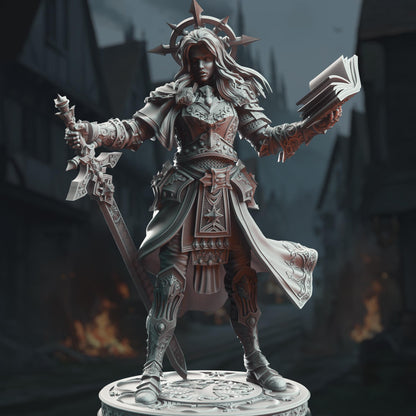 3D Printed Paladin of Vengeance by DM Stash
