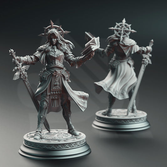 Paladin of Vengeance Resin Miniature Figure alternate view 2