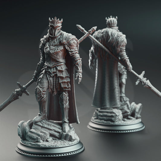 Slayer Knight Resin Miniature Figure alternate view 2