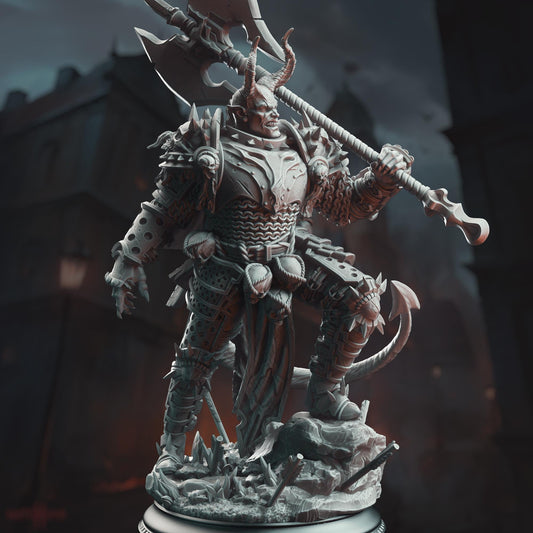 Knight of the Hells Resin Miniature Figure product image