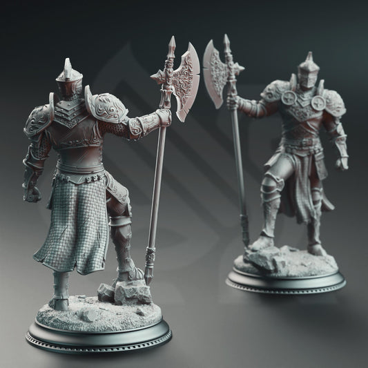 Knight of the Tower Resin Miniature Figure alternate view 2