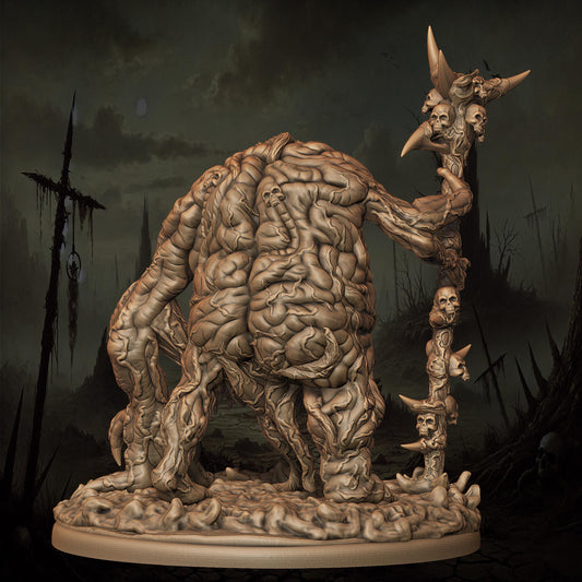 Twisted Fiend of Chaos Resin Boss Miniature alternate view 2