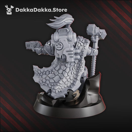 Agadrax the Forgefire Resin Miniature Figure alternate view 2