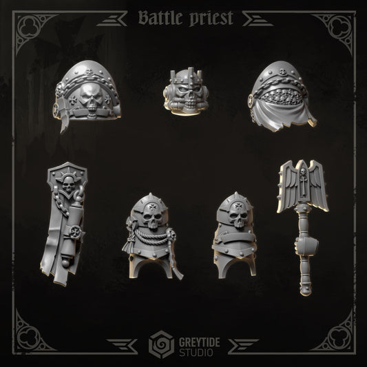 Eternal Crusader Battle Priest Upgrade Kit Resin Upgrade Parts product image