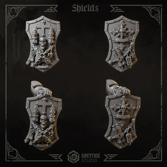 Eternal Crusader Shields Upgrade Kit Resin Upgrade Parts product image