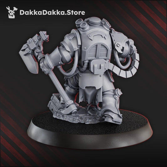 Gorgwork Commander Resin Boss Miniature alternate view 2
