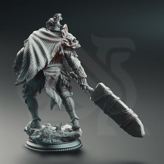 Goliath Knight Executioner Resin Boss Miniature alternate view 2