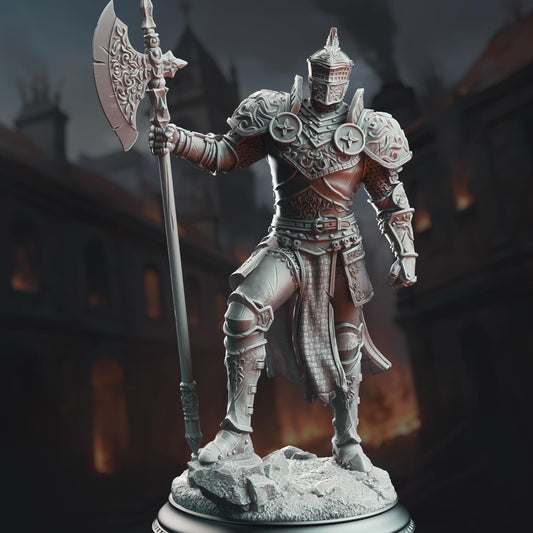 Knight of the Tower Resin Miniature Figure product image