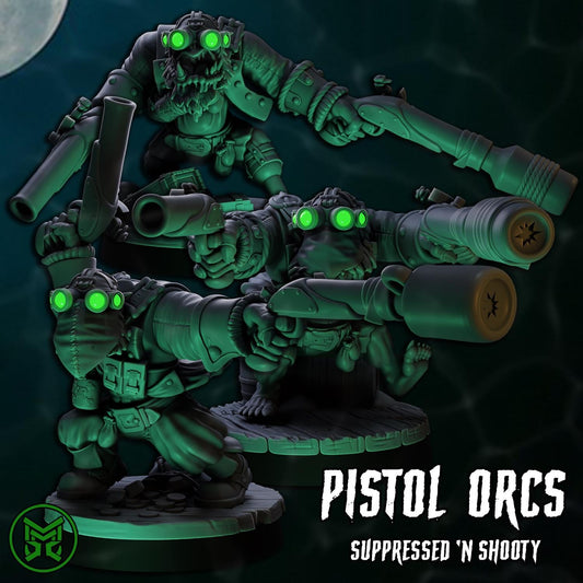 Sneaky Pirate Orc Pistoleers x6 Resin Upgrade Parts product image