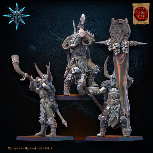 Heavy Weapon Barbarian Command Group Resin Upgrade Parts product image