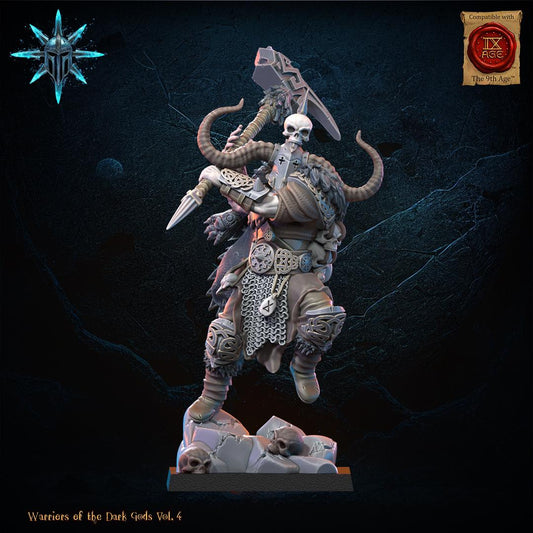 Chaos Barbarian Chief Resin Boss Miniature product image