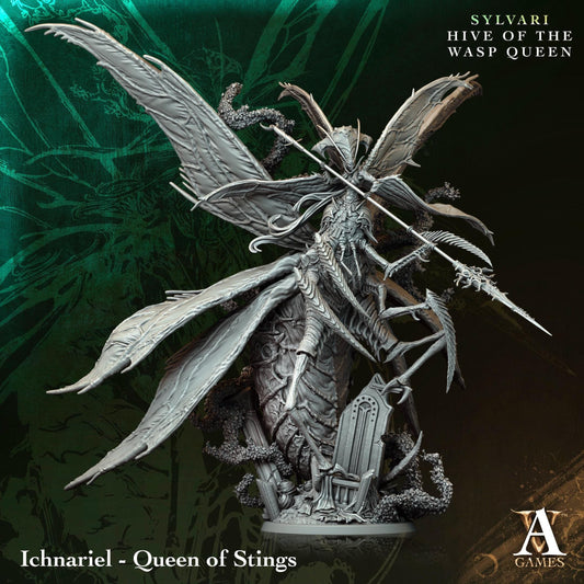 Ichnariel - Queen of Stings Resin Boss Miniature product image